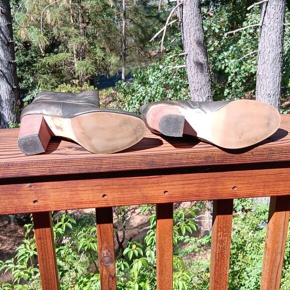 Cole Haan Black Brush Off Metallic Cassidy Bootie - Picture 12 of 16